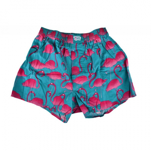 Lousy Livin Flamingo turquoise Boxershort