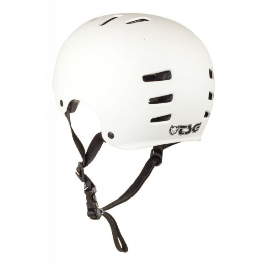 TSG Evolution satin white XXS/XS Kids Helmet
