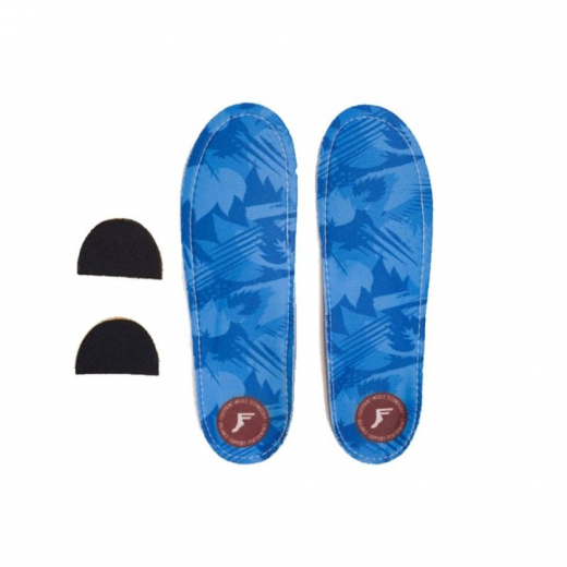 Footprint Gold Orthotic Low Profile camo blue Insole
