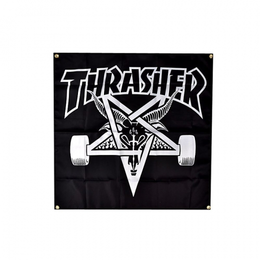 Thrasher Skategoat black Banner