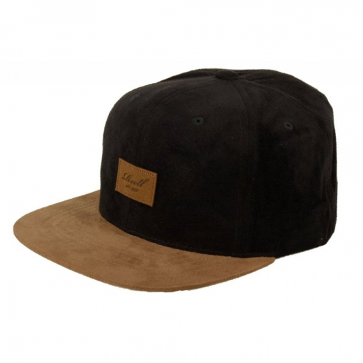 Reell Suede black 6 Panel Cap