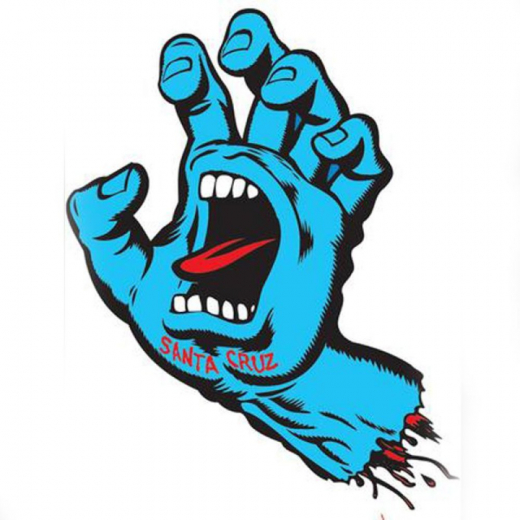 Santa Cruz Screaming Hand 6 Sticker