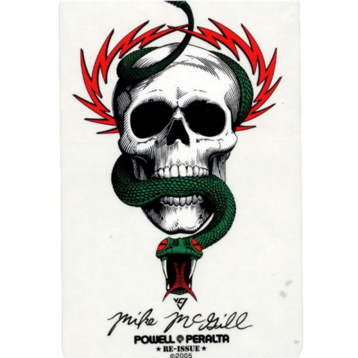 Powell Peralta McGill Skull & Snake Pegatina