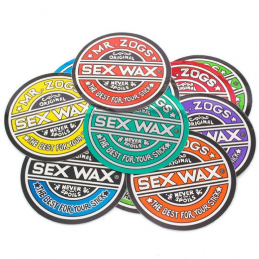 Sex Wax Circular Original Logo 3 Pegatina