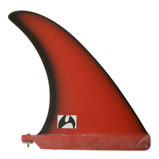 Full & Cas red Longboard Quilla