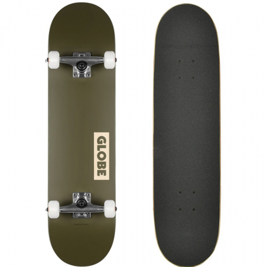 Globe Goodstock 8.25 fatigue green Complete Board