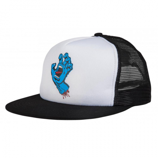 Santa Cruz Classic Hand white/black Trucker Gorra