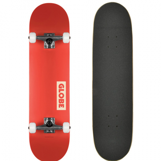 Globe Goodstock 7.75 red Skateboard Completo