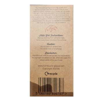 Northcore Hawaiian Hula Dashboard Doll