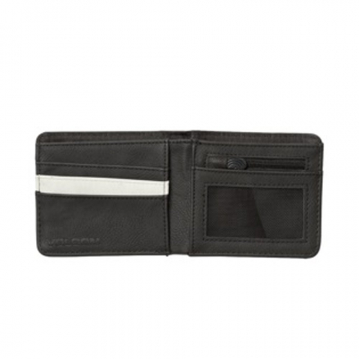 Volcom Slim Stone Large black PU Geldbeutel