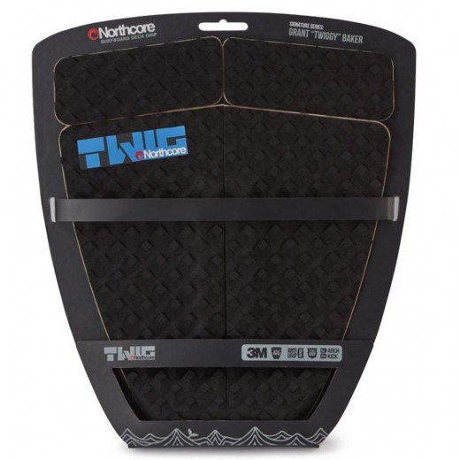 Northcore Twiggy black Traction Pad Grip de Surf