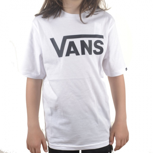 Vans Classic white/black Niños Camiseta