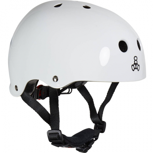 Triple 8 Lil 8 white rubber XXS/XS Kids Helm