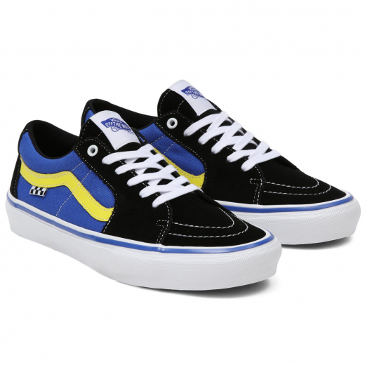 Vans Sk8-Low Skate black/dazzling blue Shoes