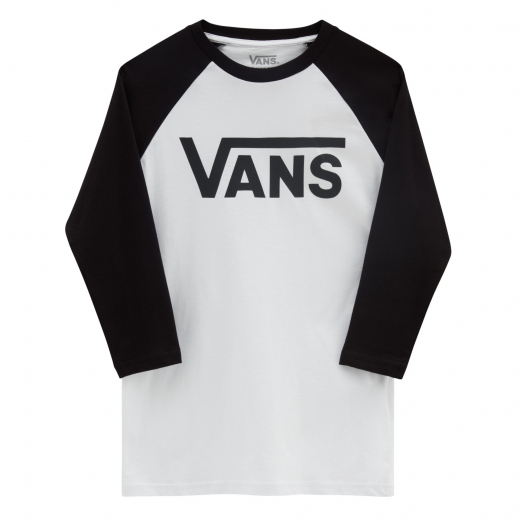 Vans Classic Raglan white/black Longsleeve