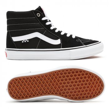 Vans SK8-HI-Skate black/white Schuhe