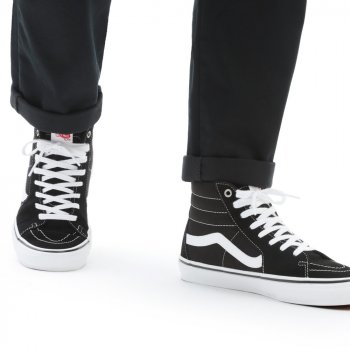 Vans SK8-HI-Skate black/white Schuhe