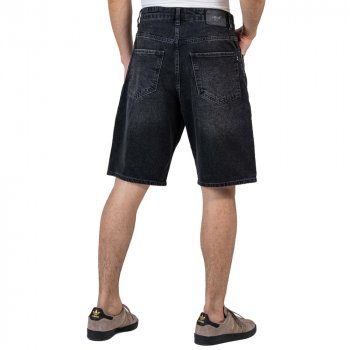 Reell Solid black wash Pantalón corto