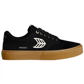 Cariuma Catiba Pro black suede Schuhe