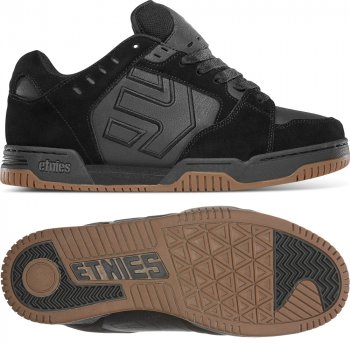 Etnies Faze black/black/gum Schuhe