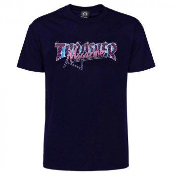 Thrasher Vice Logo navy T-Shirt