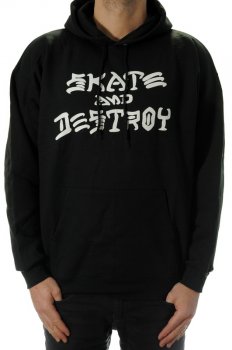 Thrasher Skate & Destroy black Hooded