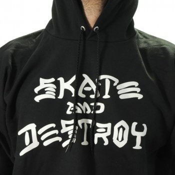 Thrasher Skate & Destroy black Hooded