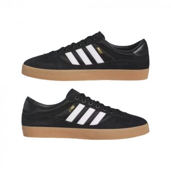 Adidas Puig Indoor black/white/gum Schuhe