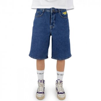 Homeboy Monster Baggy washed blue Pantalón corto