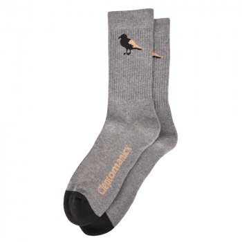 Cleptomanicx Gull heather grey/blue 2er Pack Socken