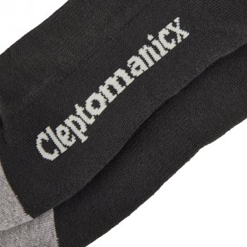 Cleptomanicx Gull heather grey/blue 2er Pack Socken