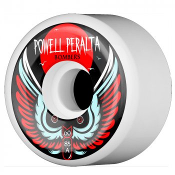 Powell Peralta Bombers 3 60mm/85a white Wheels