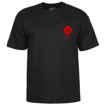 Powell Peralta Tucking Skeleton black Camiseta