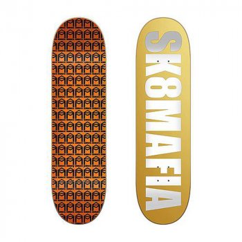 Sk8Mafia OG Logo gold foil 8.25 Deck