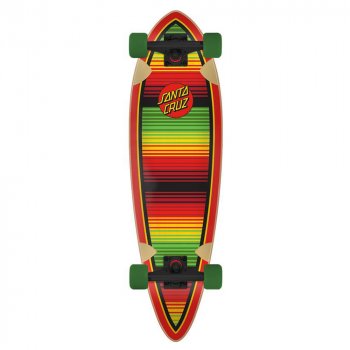 Santa Cruz Serape Dot Pintail 33 Komplett Longboard