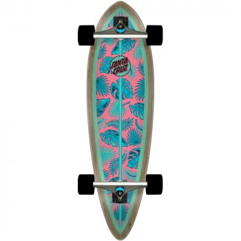 Santa Cruz Cabana Dot Pintail 33 Komplett Longboard