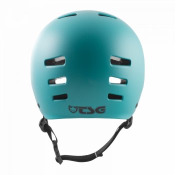 TSG Evolution satin cauma green Helm