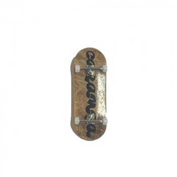 Custom Pro Caramba burl 34mm Complete Fingerboard