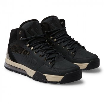 DC Versatile HI WR green/black/white Shoes