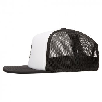 DC Gas Station black/white Trucker Cap