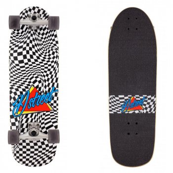 D-Street Check Warp multi 32 Surfskateboard