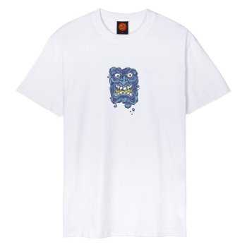 Santa Cruz Roskopp Destruct Face white T-Shirt