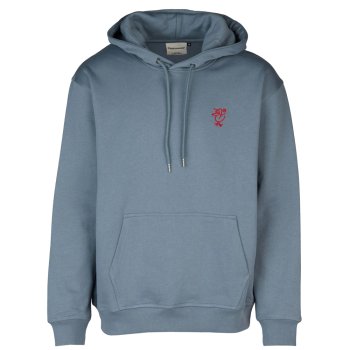 Cleptomanicx Sketch Gull blue mirage Hooded