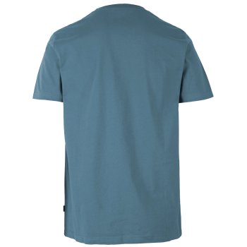Cleptomanicx Embro Gull blue mirage T-Shirt