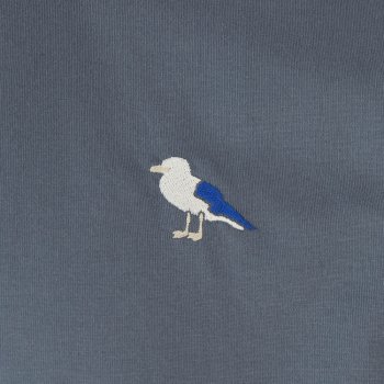 Cleptomanicx Embro Gull blue mirage T-Shirt