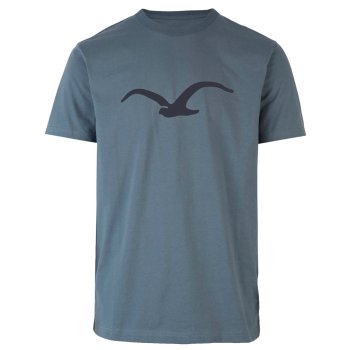 Cleptomanicx Möwe blue mirage T-Shirt