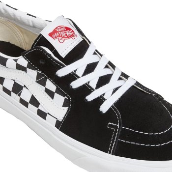 Vans Sk8-Low black/checkerboard Zapatillas