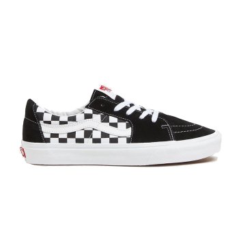 Vans Sk8-Low black/checkerboard Zapatillas