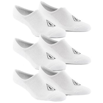Volcom Stones NSHW white 3er Pack Knöchel Socken