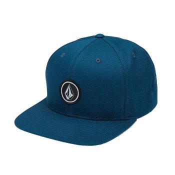 Volcom Quarter Twill deep blue Snap Back Cap